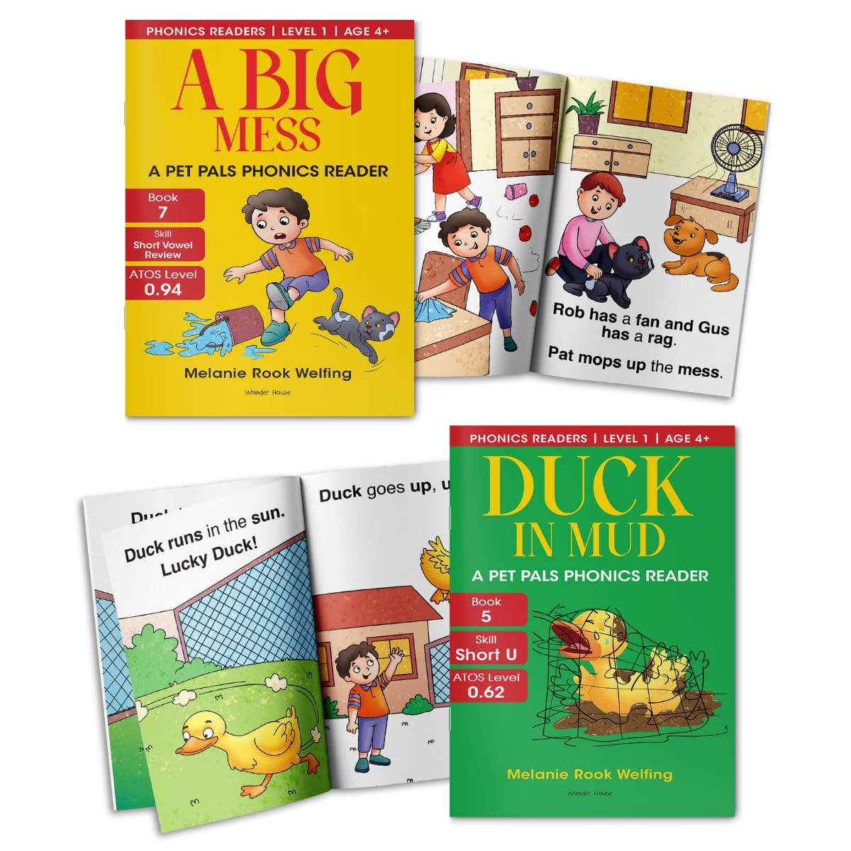 Phonics Reader Level 1 (Pack of 8)