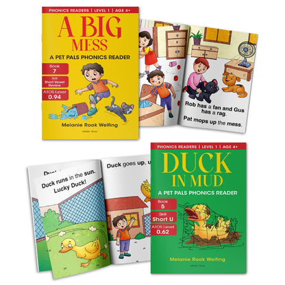 Phonics Reader Level 1 (Pack of 8)