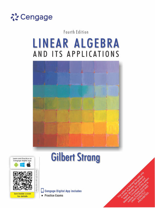 Linear Algebra And Its Applications by Gilbert Strang book cover