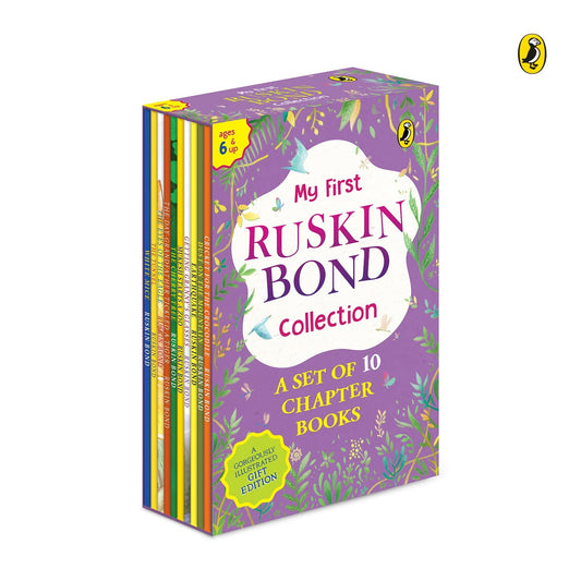 My First Ruskin Bond Collection: A Set of 10 Chapter Books | Gift this full colour, illustrated storybooks set to children