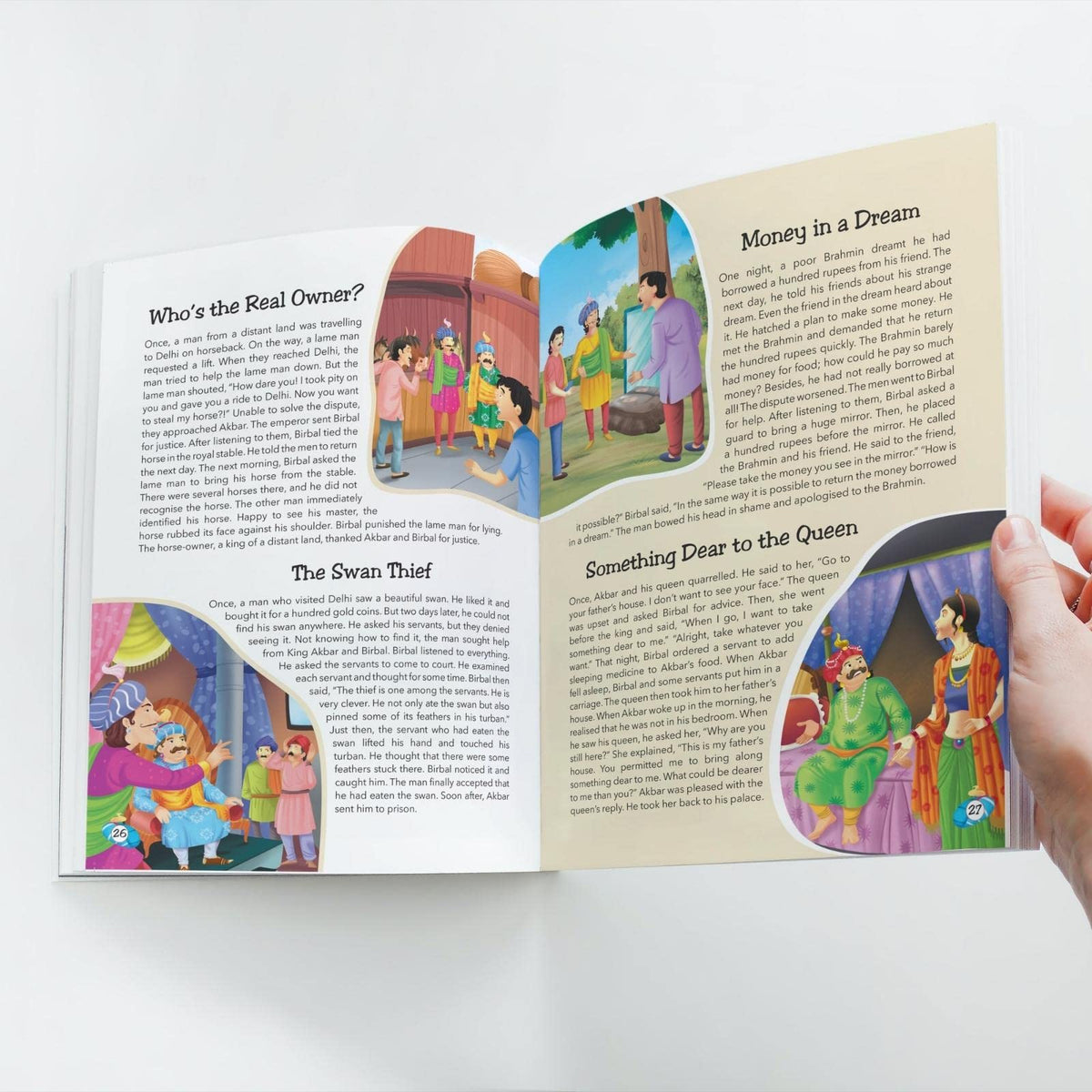 108 Akbar Birbal Stories (Illustrated) - Story Book for Kids - Classic Tales of India - Bedtime Stories 3 Years to 10 Years Old - English Short Stories for Children - Read Aloud to Infants, Toddlers