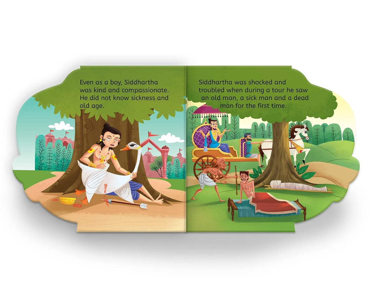 My First Shaped Board Book: Illustrated Buddha Hindu Mythology Picture Book for Kids Age 2+ (Indian Gods and Goddesses)