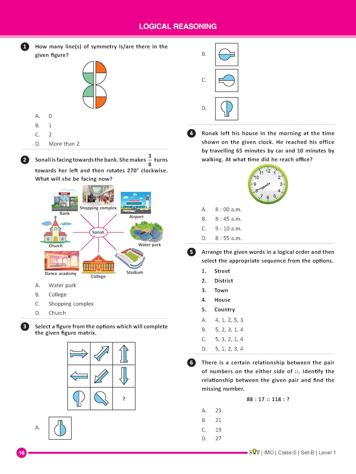 MTG IMO Olympiad 10 Previous Years Papers Class 5 Mathematics (2025-2021 Set A & B) - Model Test Papers with 24 Sample OMR Sheets | PYQ Book For SOF Olympiad 2026-27 Exam
