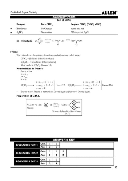 ALLEN CHEMISTRY NEET-UG Study Material Package for 11th, 12th & 12th Passed (Set of 6 Modules) in English |