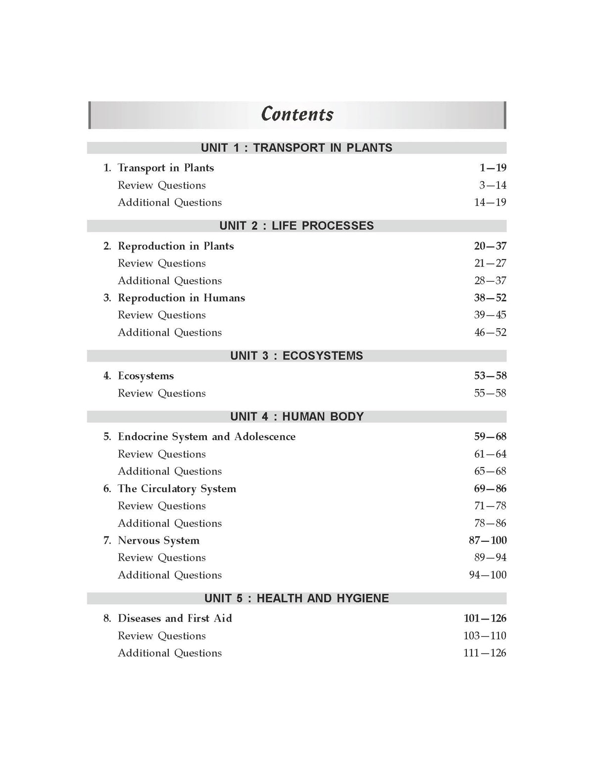 Arun Deep’s Self-Help to I.C.S.E. Concise Biology Middle School 8 : 2025-26 EDITION (BASED ON LATEST ICSE SYLLABUS)