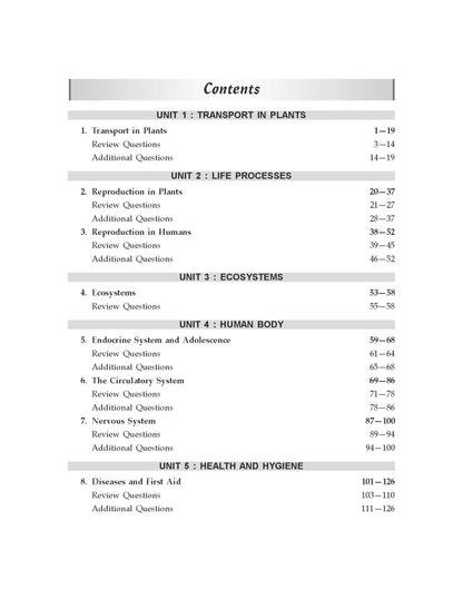 Arun Deep’s Self-Help to I.C.S.E. Concise Biology Middle School 8 : 2025-26 EDITION (BASED ON LATEST ICSE SYLLABUS)