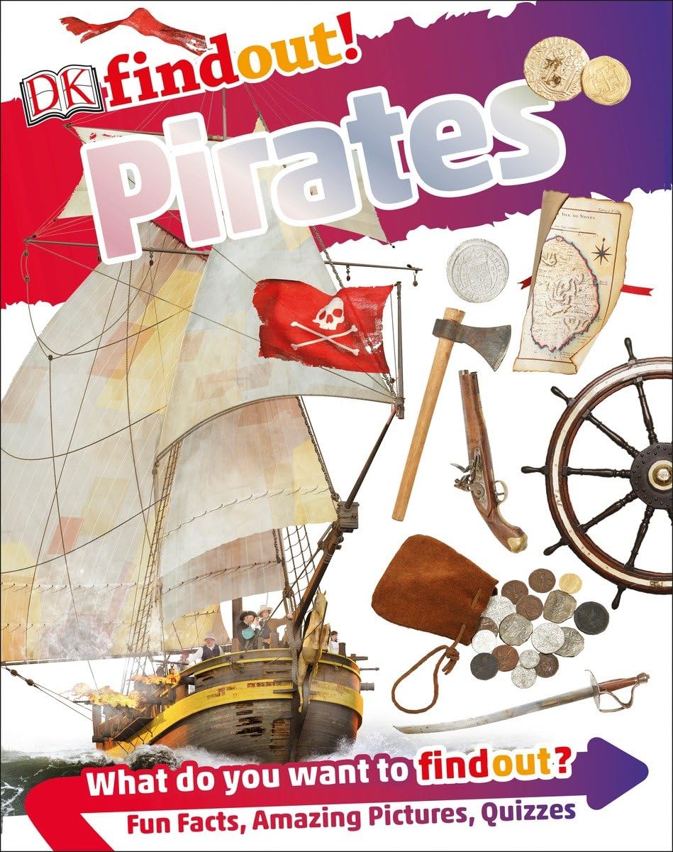 DK FindOut Pirates book cover