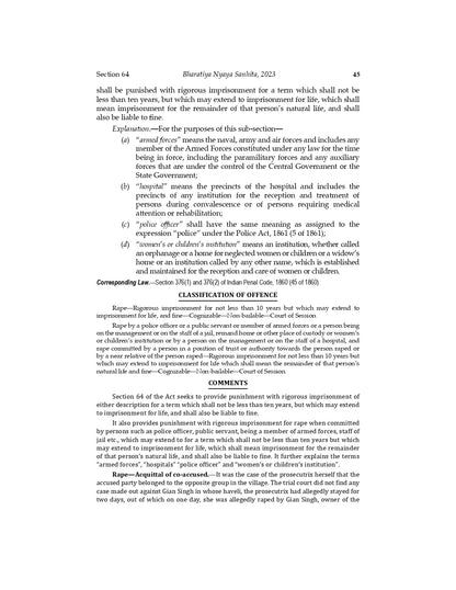 Lawmann's Bharatiya Nyaya Sanhita, 2023 (BNS) | Bare Act with Comments | Classification of Offences | Repealing Penal Code (IPC) | With Corresponding ... of New to Old Sections & Old to New Sections