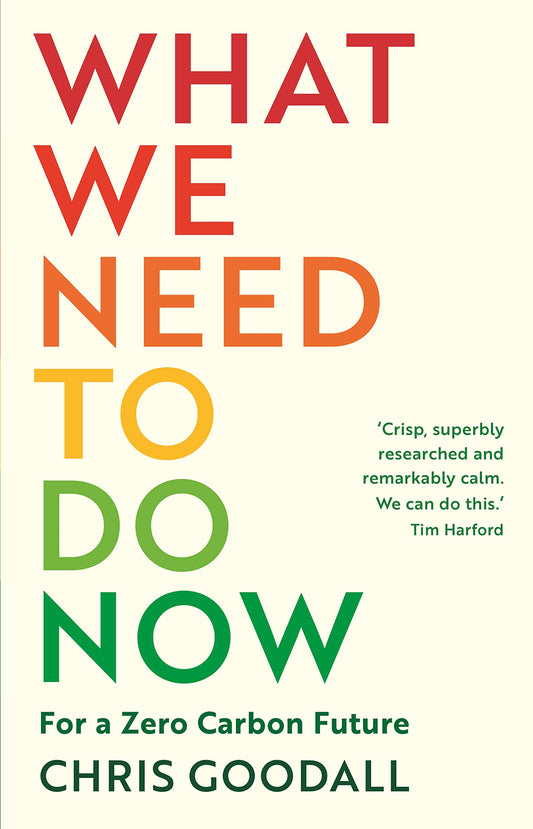 What We Need to Do Now book cover