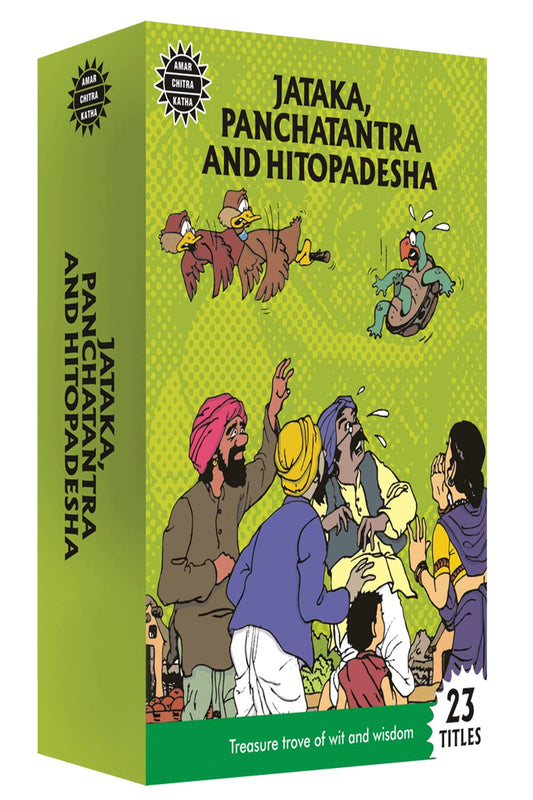 Jataka  Panchatantra and Hitopadesha Collection (Amar Chitra Katha) by Anant Pai book cover