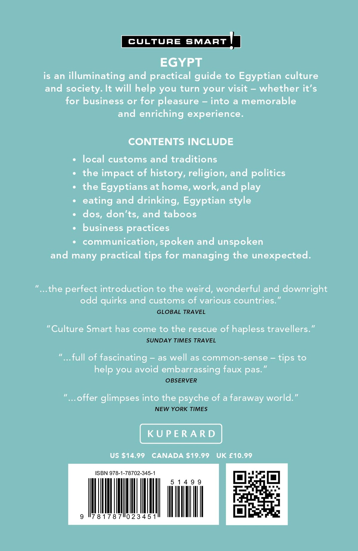 Culture Smart! Egypt: The Essential Guide to Customs & Culture