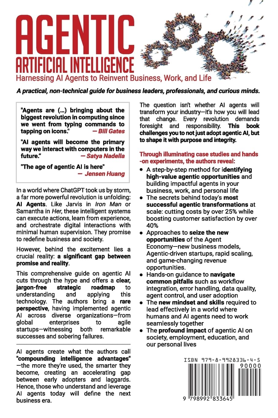 Agentic Artificial Intelligence: Harnessing AI Agents to Reinvent Business, Work, and Life