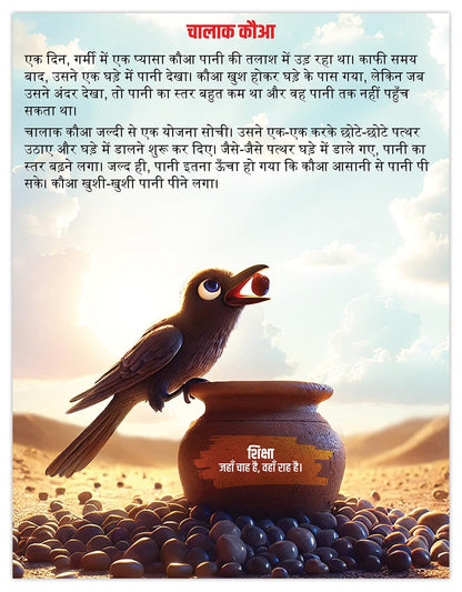 Panchtantra Ki Kahaniyan Hindi | 101 Panchatantra Story Books in Hindi for Kids (Hardback) | Premium Quality Moral Story Book by Pandit Vishnu Sharma | Two Brothers Publications