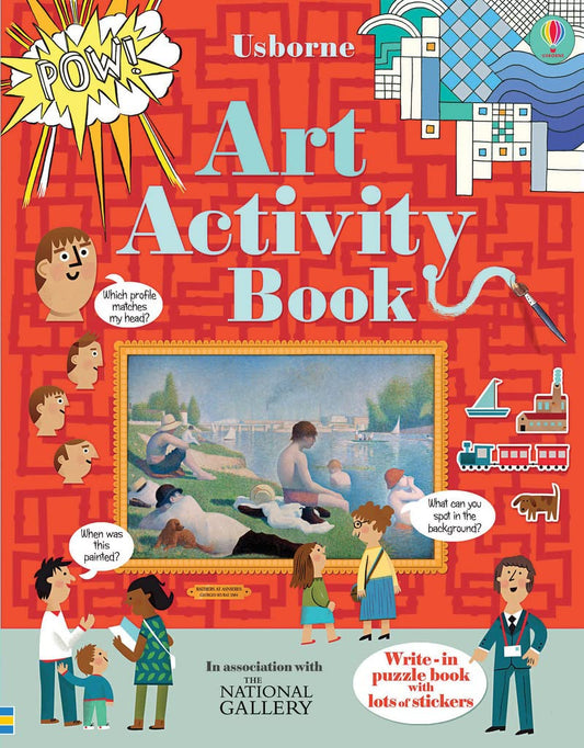 ART ACTIVITY BOOK book cover