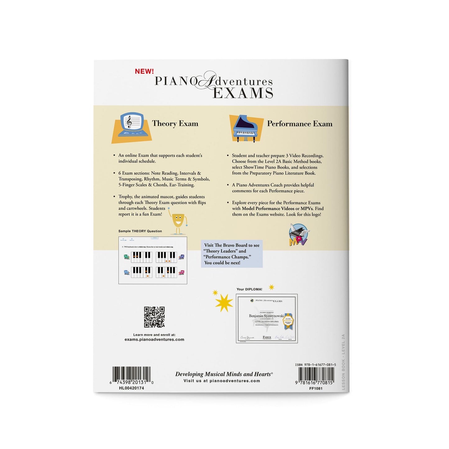Piano Adventures: Lesson Book - Level 2A, 2nd Edition | Beginner Piano Method | Learn Eighth Notes Chords and Sight Reading | Sheet Music Songbook for Early Learners | Faber Piano Book for Kids