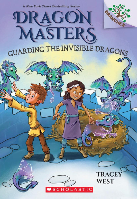DRAGON MASTERS #22: GUARDING THE INVISIBLE DRAGONS book cover