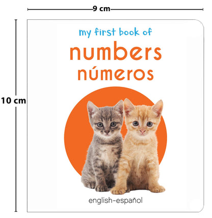 My First Book of Numbers Numeros : My First English Spanish Board Book (English - Español)