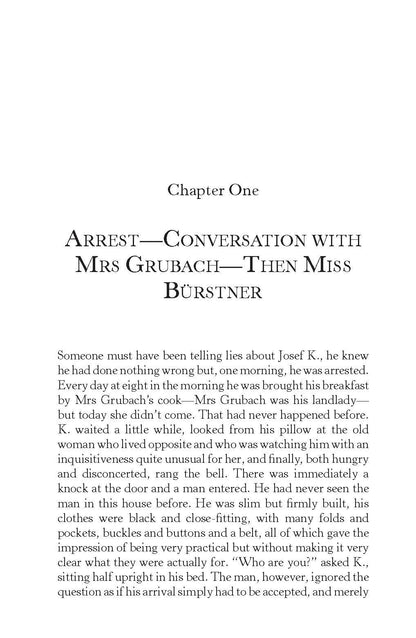 The Trial: A Psychological and Existential Classic by Franz Kafka | A Dystopian Tale of Guilt, Power, and Absurdity | Timeless 20th Century Fiction | The Original Unabridged Classic