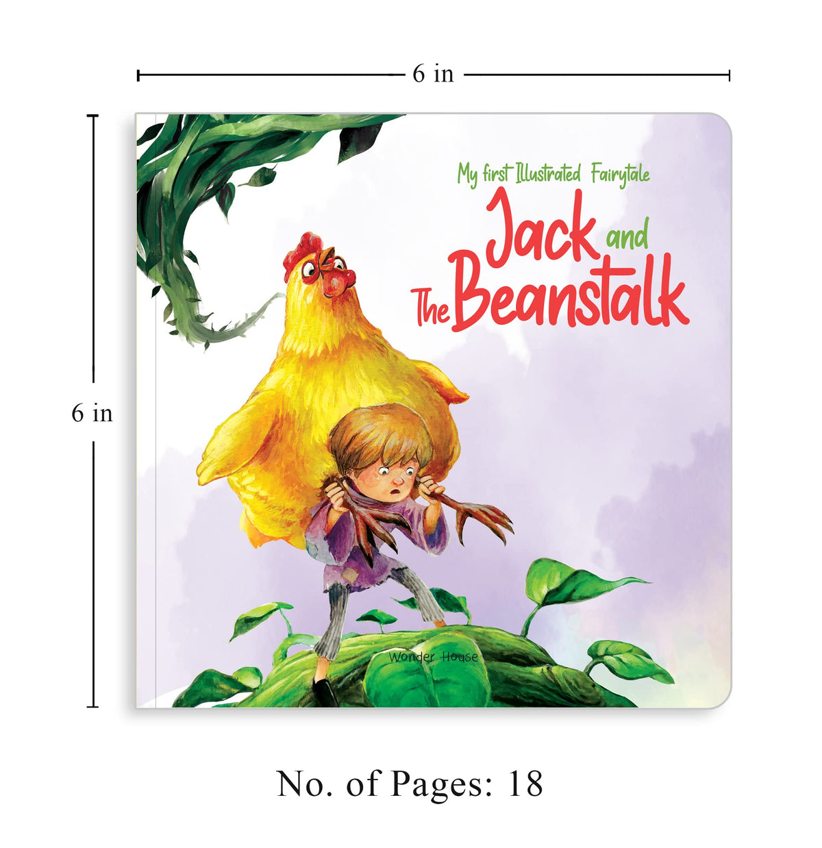 My first Illustrated Fairytale Board Book - Jack and the Beanstalk Board Book