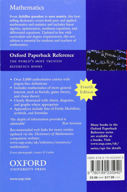 The Concise Oxford Dictionary of Mathematics