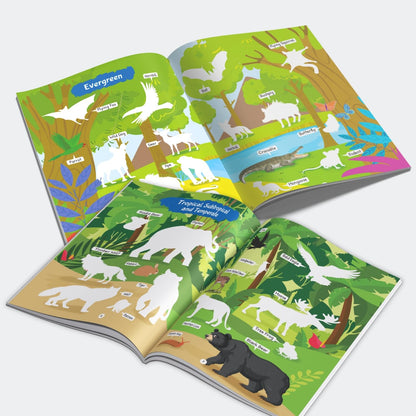 My First Sticker Book - Jungle - Activity Book for Kids - Stickers for Children - Age 3+ Years
