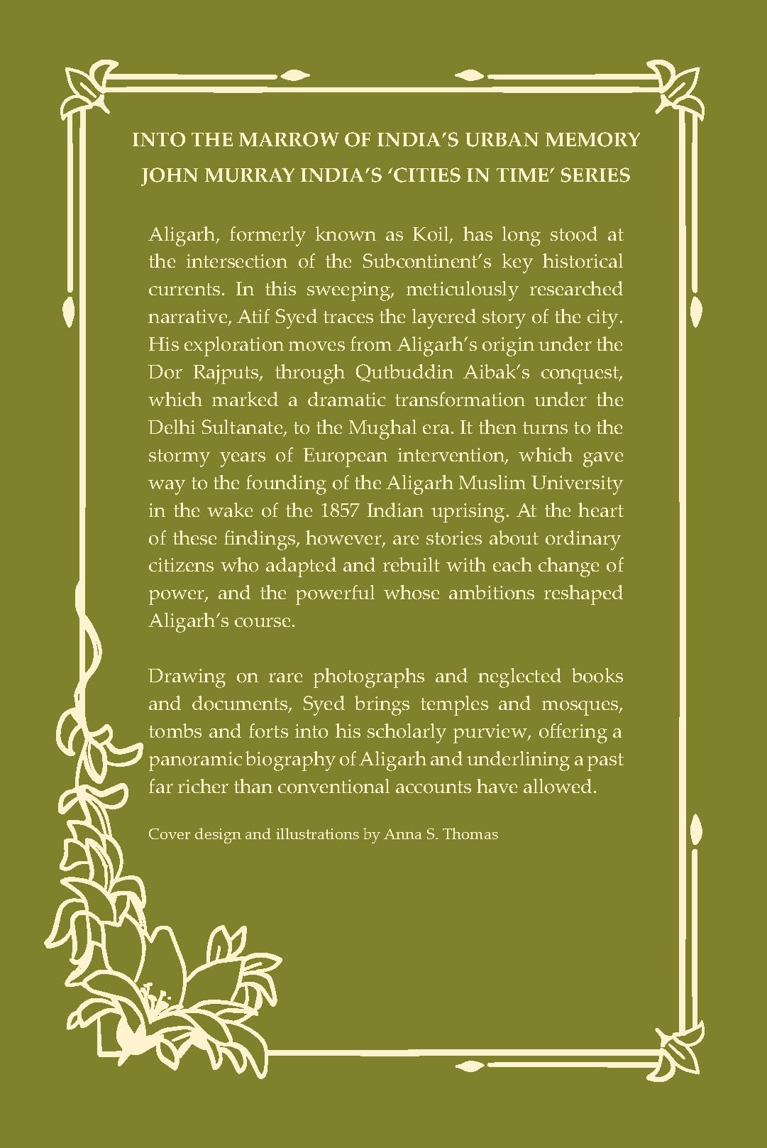 Aligarh: History of the City from Antiquity to Present Day