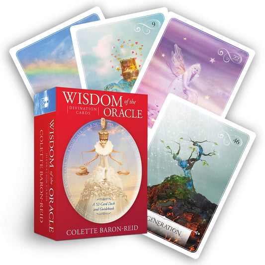 Wisdom of the Oracle Divination Cards by Colette Baron-Reid book cover