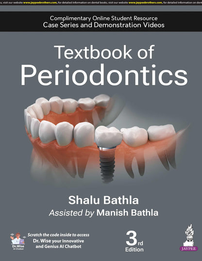 Textbook of Periodontics, 3/E for BDS Final Year and MDS Students | 1300+ Colored Images with GTR, Implant Surgery, Viva-Voce and University Questions: 1