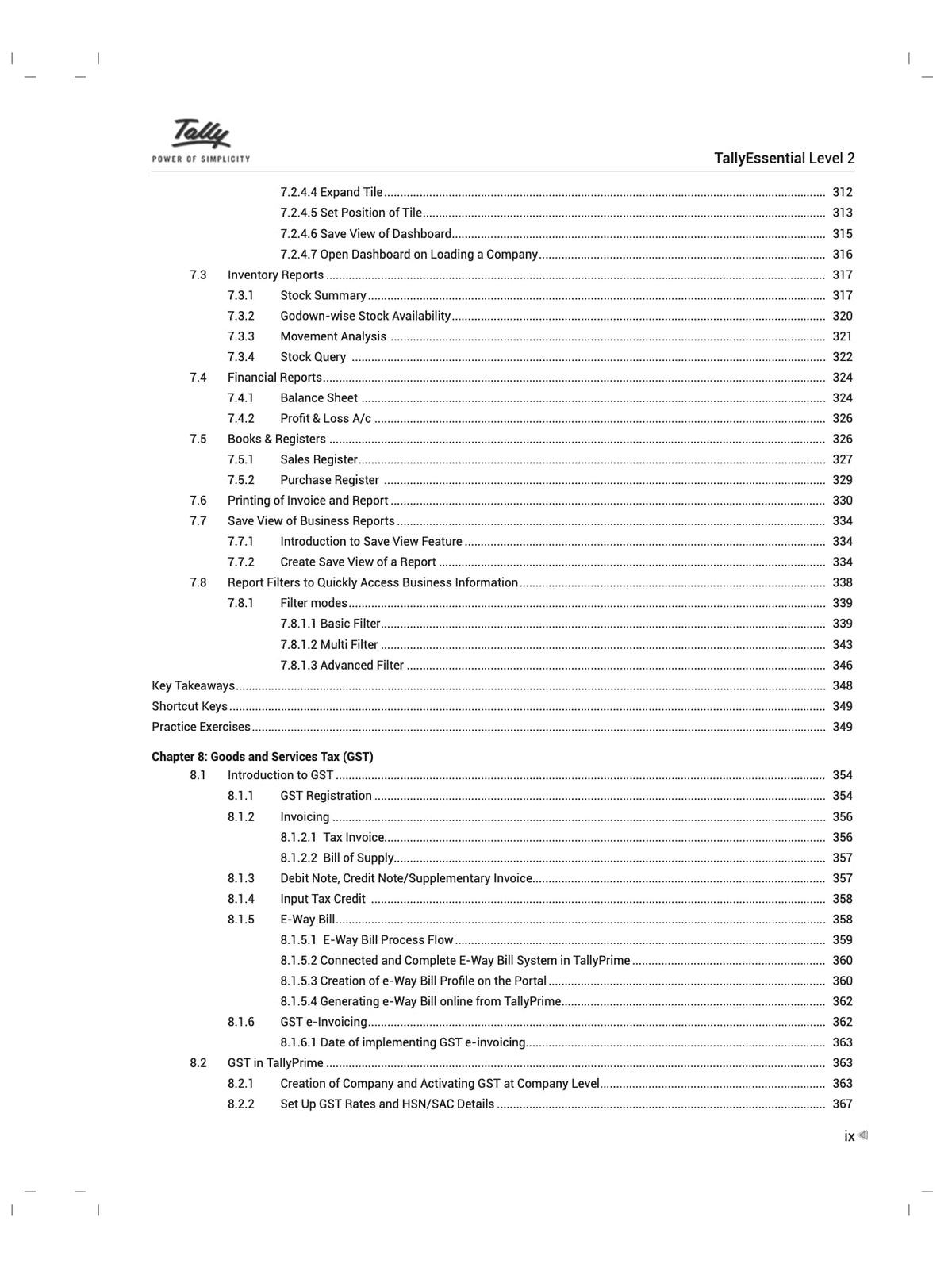 Tally Essential Level 2 (Release 4.1)
