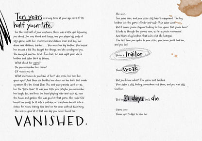 21 Days of Fear: One Day, One Letter