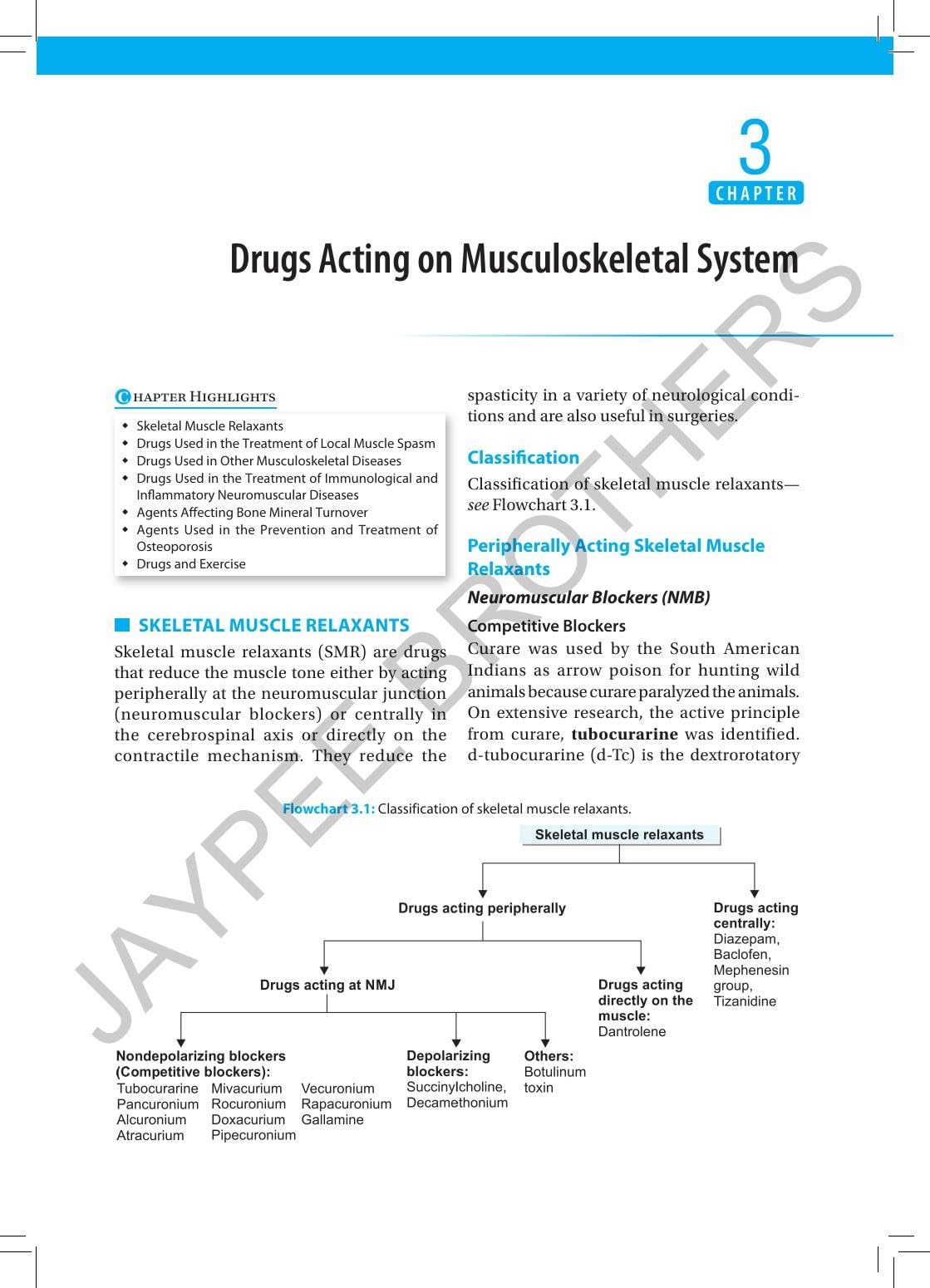 Pharmacology for Physiotherapy Students, 4/E | Thoroughly Revised BPT Textbook with Flowcharts, Compare & Contrast Tables and Mnemonics for Musculoskeletal & Drug Therapy Topics