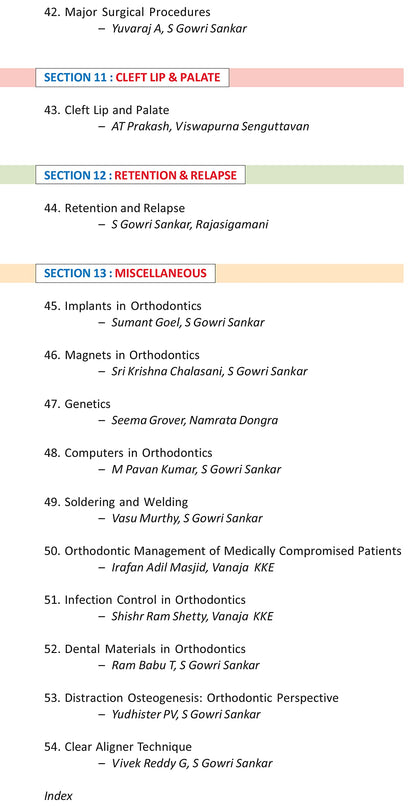 Textbook of Orthodontics (2nd Edition) [paperback] S Gowri Sankar,P S Viswapurna,Venkata Ramana Vannala [Jan 01, 2021]…