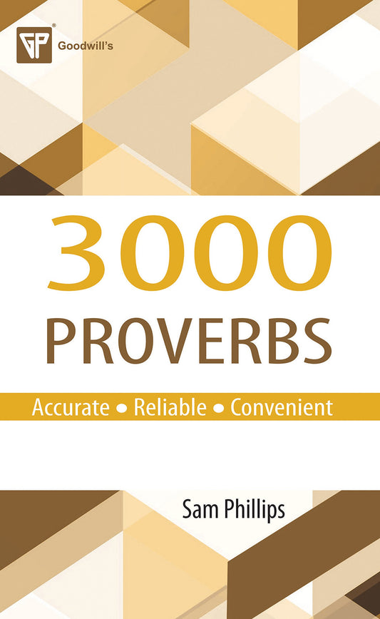 3000 Proverbs by Sam Phillips book cover