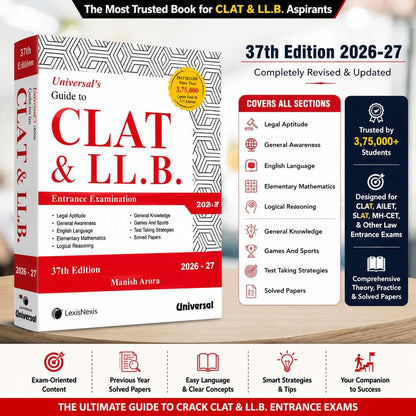 Universal’s Guide to CLAT & LL.B. Entrance Examination 2025