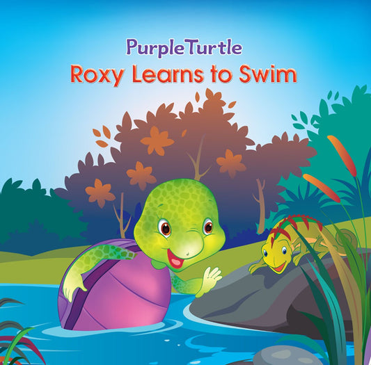 ROXY LEARNS TO SWIM BIG STORY book cover