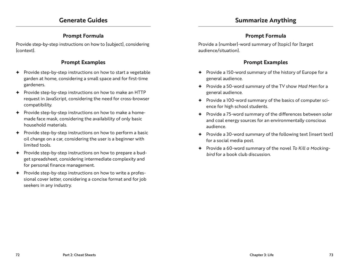 Ultimate Chatgpt Prompt Book: 750+ Expert Prompts to Boost Productivity, Unlock Creative Potential and Simplify Tasks