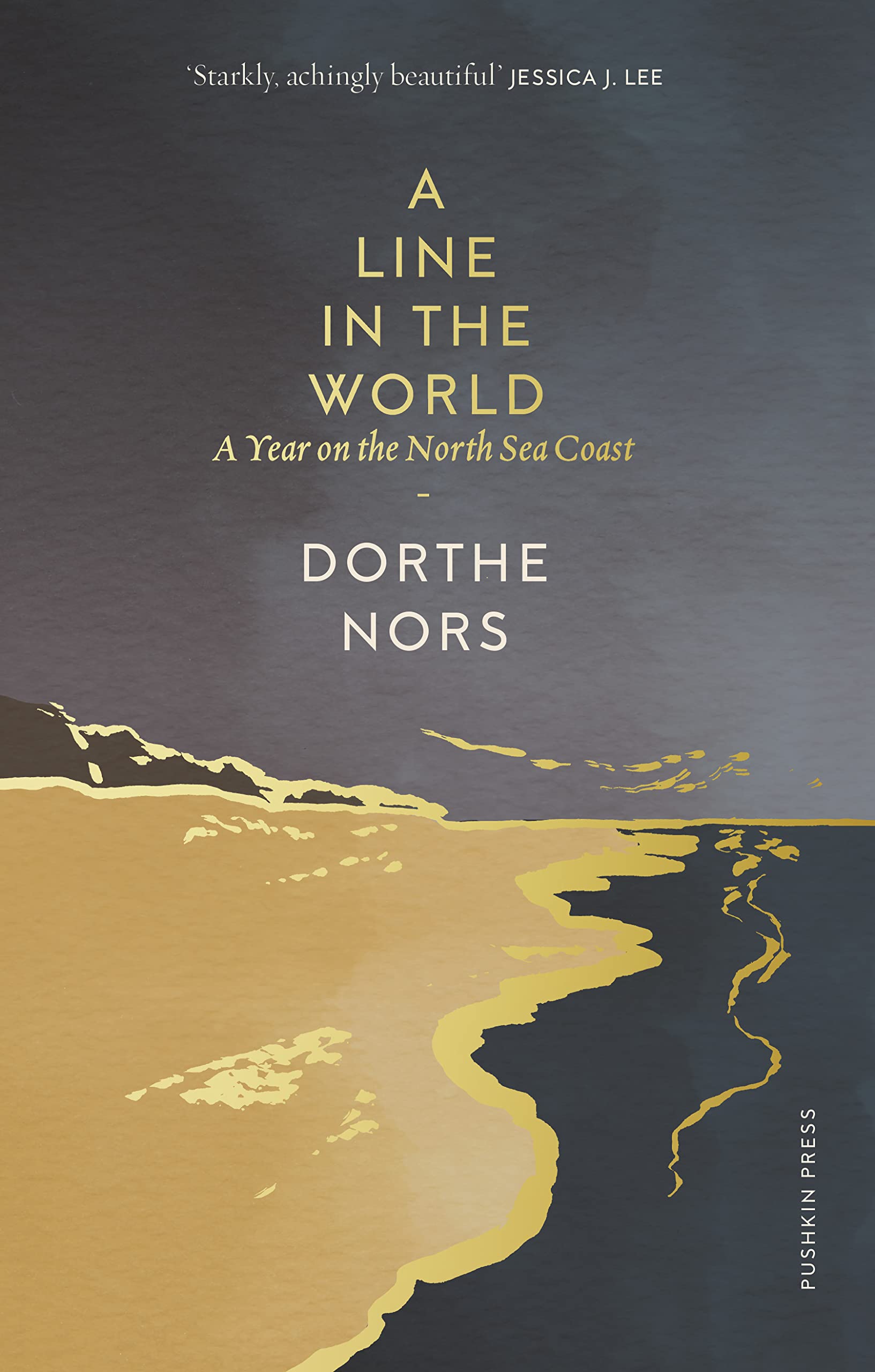 A Line in the World:A Year on the North Sea Coast  (LEAD) book cover
