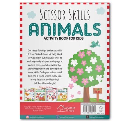 Scissor Skills: Animal (Activity Book for Kids)