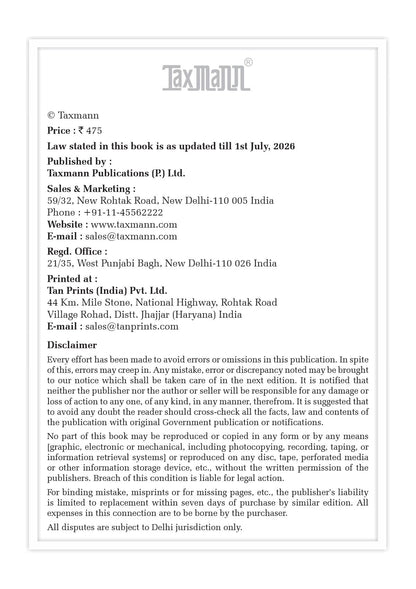 Taxmann's Code on Social Security 2020 with Rules & EPFO Schemes 2026 [Bare Act with Section Notes] – Presenting the Code | Section Notes | Case Laws | Rules | EPF, EDLI & Pension Schemes