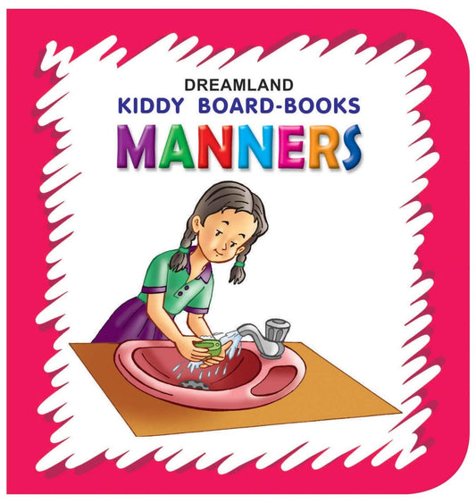 Kiddy Board - Manners by Dreamland Publications (Author) book cover