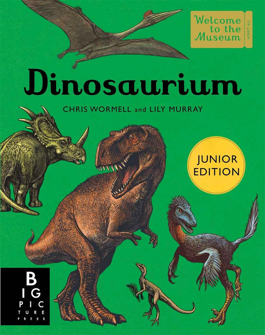 DINOSAURIUM (JUNIOR EDITION) book cover