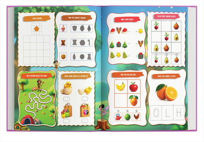 Activity Book for 3 Year Old | Best Selling 1001 Brain Booster Books for 3+ Year Old Children | Kids Activity Book - Puzzles, Mazes, Colouring, Dot-To-Dot, Matching, Seek & Find, Spot the Difference