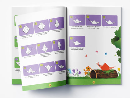 Origami: Step-by-Step Introduction to Paper Folding | Activity Book for Children Level 3 (Advanced) | Ages 8–12 | Hours of Creative Learning