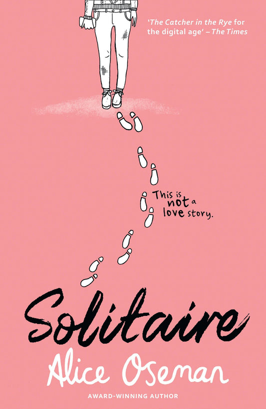 Solitaire: TikTok made me buy it! The teen bestseller from the YA Prize winning author and creator of Netflix series HEARTSTOPPER by Alice Oseman book cover