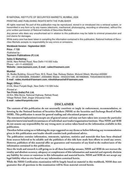 NISM X Taxmann's Portfolio Managers – Practice-Grade Guide to Portfolio Management in India—Spanning Asset Classes | Portfolio Theory | Risk | Strategy | Performance | SEBI Regulatory Framework