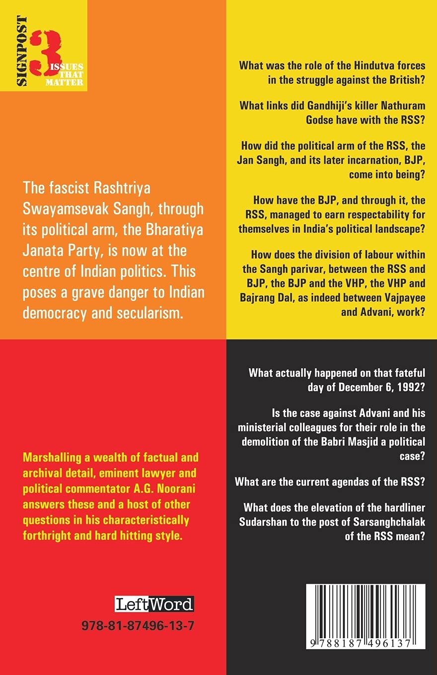 The RSS and The BJP: A Division of Labour: 3 (Green School Series)