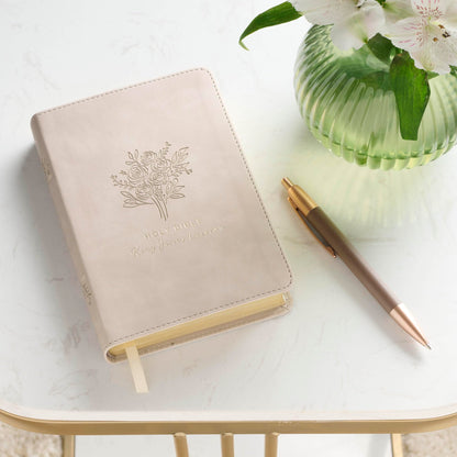 KJV Bible Compact (Faux Leather, Taupe)