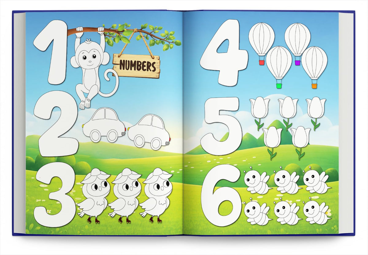 Colouring Book for Kids - 365 Colour Drawing Book | Premium Quality Coloring Book | Ages: 2 - 6 Years | Two Brothers Publications