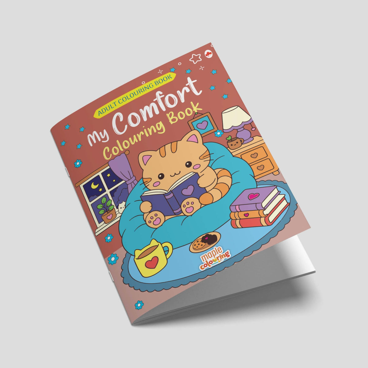 My Comfort Colouring Book - Colouring Activity Book - Stress Relief Colouring Book for Adults - Adult Colouring Book