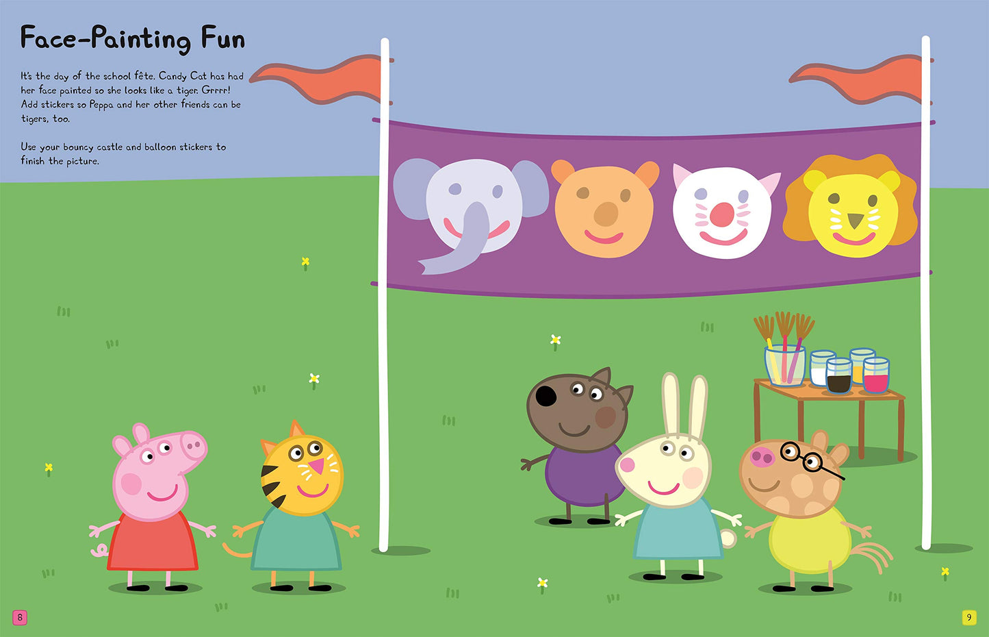 Peppa Pig: Peppa Dress-Up Sticker Book